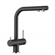 Смеситель Blanco Fontas II Silgranit, черный