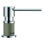 Дозатор для жидкого мыла Blanco Lato Silgranit, серый беж 525816
