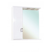 Зеркало-шкаф с подсветкой Bellezza Миа 60 левое белое