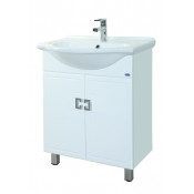 Тумба с раковиной Bellezza Миа 60 белая