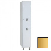 Пенал Bellezza Миа 35 белый золото правый