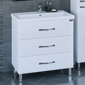 Тумба с раковиной напольная Санта Виктория 80 NEW 700129N