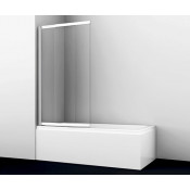 Стеклянная шторка для душа WasserKRAFT Main 41S02-100 RM раздвижная, двухстворчатая 100х140