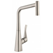 Смеситель для кухни Hansgrohe Metris M71 220 14834800 сталь