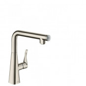 Смеситель для кухни Hansgrohe Metris Select M71 260 14847800 сталь