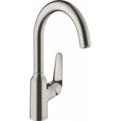 Смеситель для кухни Hansgrohe Focus M42 71802800 сталь