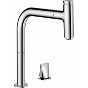 Смеситель для кухни Hansgrohe Metris Select 73804000 Хром