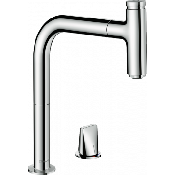 Смеситель для кухни Hansgrohe Metris Select 73804000 Хром