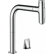 Смеситель для кухни Hansgrohe Metris Select M71 73819000 Хром