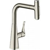 Смеситель для кухни Hansgrohe Metris Select M71 73822000 Нержавеющая сталь