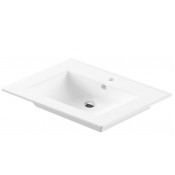 Раковина Sanita Luxe Quadro 75 WB.FN/Quadro/75-C/WHT.G/S1