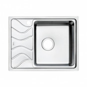 Кухонная мойка Iddis Reeva REE61SRi77 61,5 x 48 см, чаша справа, шелк