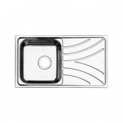 Кухонная мойка Iddis Arro ARR78SLi77 78 x 44 см, чаша слева, шелк