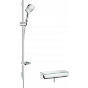 Душевой комплект Hansgrohe Raindance Select E 120 27039400 с термостатом Ecostat Select