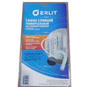 Сифон для высоких поддонов Erlit 9922035005 с отстойником