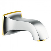 Излив на ванну Hansgrohe Metropol 13425090 хром/золото