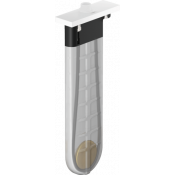 Внешняя часть Hansgrohe sBox Square 28010700 матовый белый