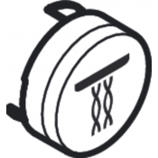 Кнопка для термостата Whirl Hansgrohe Shower Select 92575610 черный