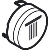 Кнопка для термостата, верхний душ Hansgrohe Shower Select 92571450 белый