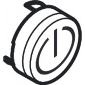 Кнопка для термостата включения/выключения Hansgrohe Shower Select 92579610 черный