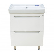 Тумба с раковиной Misty Ява 60 напольная прямая