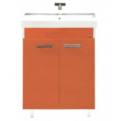 Тумба Misty Джулия Qvatro 65 прямая оранжевая