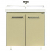 Тумба Misty Джулия Qvatro 75 прямая бежевая Beidge