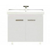 Тумба Misty Джулия Qvatro 90 прямая белая White