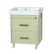 Тумба Misty Джулия Qvatro 65 с 2 ящиками бежевая