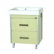 Тумба Misty Джулия Qvatro 65 с 2 ящиками бежевая Beidge