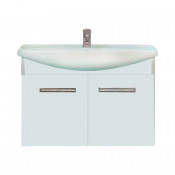 Тумба Misty Джулия 75 подвесная белая White