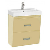 Тумба Misty Онтарио 50 подвесная с 2 ящиками конус бежевая Beidge