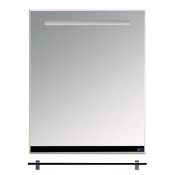 Зеркало с полочкой Misty Джулия 55 чёрное