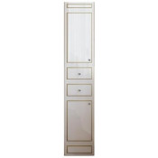 Пенал Misty Praga 35 правый с 2 ящиками белая патина