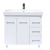 Тумба Misty Селена 80 прямая с 3 ящиками СОМО