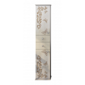 Пенал Misty Бабочка 35 левый бежевый патина