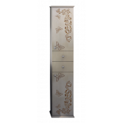 Пенал Misty Бабочка 35 правый бежевый патина