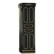 Пенал Misty Астория Gold 60 черный глянцевый