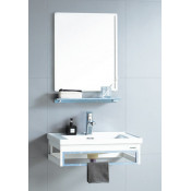 Комплект мебели для ванной River Laura 805 BU 10000003948 белый/голубой