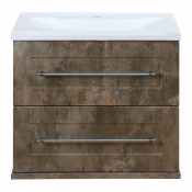 Тумба с раковиной Misty Марта 70 подвесная цинк