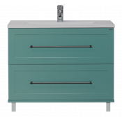 Тумба Misty Марта 80 напольная бирюза COMO