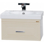 Тумба Misty Европа 60 подвесная бежевая эмаль