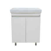 Тумба с раковиной Misty Енисей 60 прямая пленка