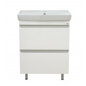 Тумба с раковиной Misty Енисей 60 с 2 ящиками пленка