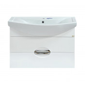 Тумба с раковиной Misty Лаванда 80 с 2 ящиками подвесная