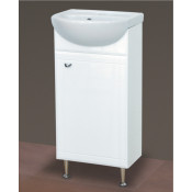 Тумба с раковиной Misty Соло 40 одна прямая дверь правая