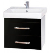 Тумба Misty Эмилия 60 подвесная черная