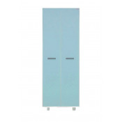 Шкаф Misty Джулия 60 подвесной голубой левый