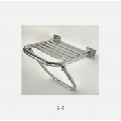 Kranik откидное сиденье для душа усиленное с упором в пол S-3-50-50