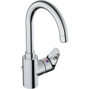 Смеситель для раковины Grohe Vigour 75140526 с донным клапаном хром